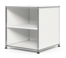 USM Haller Wartezimmer-Beistelltisch, H 50 x B 50 x T 50 cm, Reinweiß RAL 9010