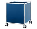 USM Haller Kinder Rollcontainer, Enzianblau RAL 5010, H 43 x B 38 x T 38 cm