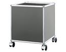 USM Haller Kinder Rollcontainer, Mittelgrau RAL 7005, H 43 x B 38 x T 38 cm