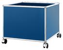 USM Haller Kinder Rollcontainer, Enzianblau RAL 5010, H 43 x B 53 x T 53 cm