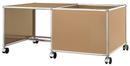 USM Haller Kinder Rolltisch, Kasten rechts, USM beige