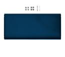 USM Haller Metall-Zwischentablar für USM Haller Regale, Stahlblau RAL 5011, 75 cm x 35 cm