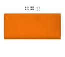 USM Haller Metall-Zwischentablar für USM Haller Regale, Reinorange RAL 2004, 75 cm x 35 cm