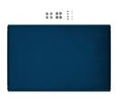 USM Haller Metall-Zwischentablar für USM Haller Regale, Stahlblau RAL 5011, 75 cm x 50 cm