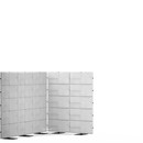 USM Privacy Panels Akustikecke, 1,50 m (2 Elemente), 1,79 m (5 Elemente), 2,25 m (3 Elemente), Hellgrau