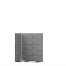 USM Privacy Panels Akustikecke, 1,50 m (2 Elemente), 1,79 m (5 Elemente), 0,75 m (1 Element), Anthrazitgrau