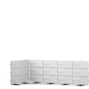 USM Privacy Panels Akustikecke, 3,00 m (4 Elemente), 1,09 m (3 Elemente), 1,50 m (2 Elemente), Hellgrau