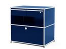 USM Haller Techniksideboard M, Stahlblau RAL 5011