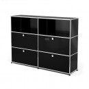 USM Haller Highboard L mit 4 Klappen von USM Haller USM Haller Highboard L mit 4 Klappen von USM Haller