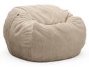 Vetsak Beanbag, M (H 70 x Ø 110 cm), Cord velours - Sand