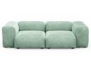 Two Seat Sofa S, Velvet - Mint