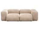 Two Seat Sofa S, Velvet - Stone