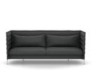 Alcove Sofa, Dreisitzer (H94 x B237 x T84 cm), Laser, Dunkelgrau