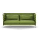 Alcove Sofa, Dreisitzer (H94 x B237 x T84 cm), Laser, Grün