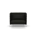 Alcove Sofa, Love Seat (H94 x B126,5 x T84 cm), Laser, Schwarz