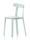 APC All Plastic Chair, Eisgrau