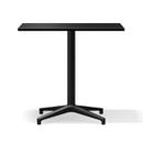 Bistro Table Outdoor, Rechteckig (640x796 mm), Vollkernmaterial schwarz