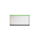 Colour Frame Mirror, Mittel (48 cm x 91 cm), Grün / Rosa