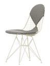 Wire Chair DKR Checker, Pulverbeschichtet crème