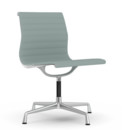 Aluminium Chair EA 101, Eisblau / elfenbein, Poliert