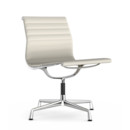 Aluminium Chair EA 105, Verchromt, Leder Premium F, Snow