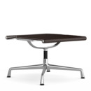Aluminium Chair EA 125, Untergestell poliert, Leder Premium F, Kastanie