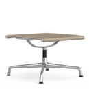 Aluminium Chair EA 125, Untergestell poliert, Leder Premium F, Sand