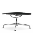 Aluminium Chair EA 125, Untergestell verchromt, Leder Premium F, Asphalt
