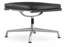 Soft Pad Chair EA 223, Untergestell poliert, Leder Standard asphalt, Plano dunkelgrau