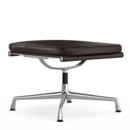 Soft Pad Chair EA 223, Untergestell poliert, Leder Premium F kastanie, Plano braun