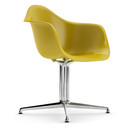 Eames Plastic Armchair RE DAL, Senf, Ohne Polsterung, Ohne Polsterung