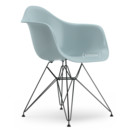 Eames Plastic Armchair RE DAR, Eisgrau, Ohne Polsterung, Ohne Polsterung, Standardhöhe - 43 cm, Beschichtet basic dark