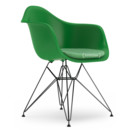DAR, Grün, Mit Sitzpolster, Grün / elfenbein, Standardhöhe - 43 cm, Beschichtet basic dark