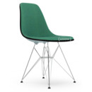 DSR, Eisgrau, Mit Vollpolsterung, Mint / forest, Standardhöhe - 43 cm, Verchromt