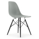 DSW, Hellgrau, Ohne Polsterung, Ohne Polsterung, Standardhöhe - 43 cm, Ahorn schwarz