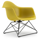 Eames Plastic Armchair RE LAR, Senf, Ohne Polsterung, Beschichtet basic dark