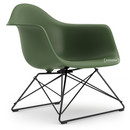 Eames Plastic Armchair RE LAR, Forest, Ohne Polsterung, Beschichtet basic dark