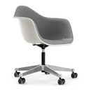 Eames Plastic Armchair RE PACC, Weiß, Mit Vollpolsterung, Nero / elfenbein