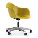 Eames Plastic Armchair RE PACC, Senf RE, Ohne Polsterung, Ohne Polsterung