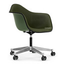 Eames Plastic Armchair RE PACC, Forest RE, Mit Vollpolsterung, Nero / forest