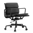 Soft Pad Chair EA 217, Aluminium tiefschwarz pulverbeschichtet, Nero