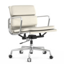 Soft Pad Chair EA 217, Poliert, Leder Premium F snow, Plano weiß