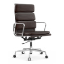Soft Pad Chair EA 219, Poliert, Leder Premium F kastanie, Plano braun