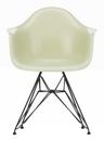 Eames Fiberglass Armchair DAR, Eames parchment, Basic dark