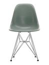 Eames Fiberglass Chair DSR, Eames sea foam green, Glanzchrom