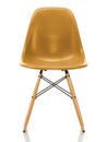 Eames Fiberglass Chair DSW, Eames ochre dark, Esche honigfarben