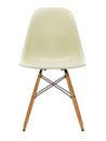 Eames Fiberglass Chair DSW, Eames parchment, Ahorn gelblich