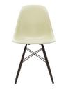 Eames Fiberglass Chair DSW, Eames parchment, Ahorn schwarz