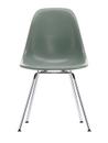 Eames Fiberglass Chair DSX, Eames sea foam green, Glanzchrom