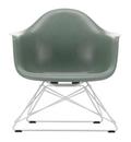 Eames Fiberglass Armchair LAR, Eames sea foam green, Weiß